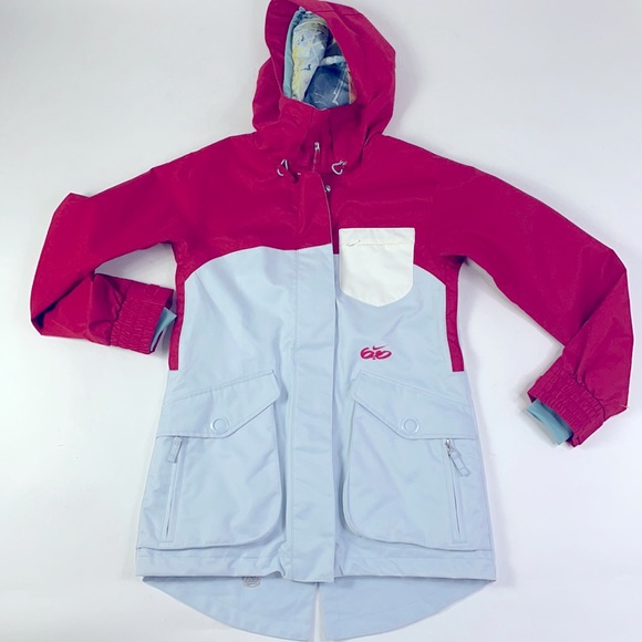 NIKE Red White Ski Jacket XS